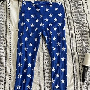 Feed me fight me stars leggings
